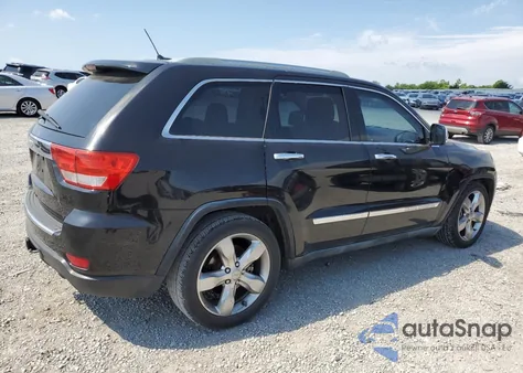 2012 Jeep Grand Cherokee Overland z USA, uszkodzony, nr VIN 1C4RJFCT5CC193679